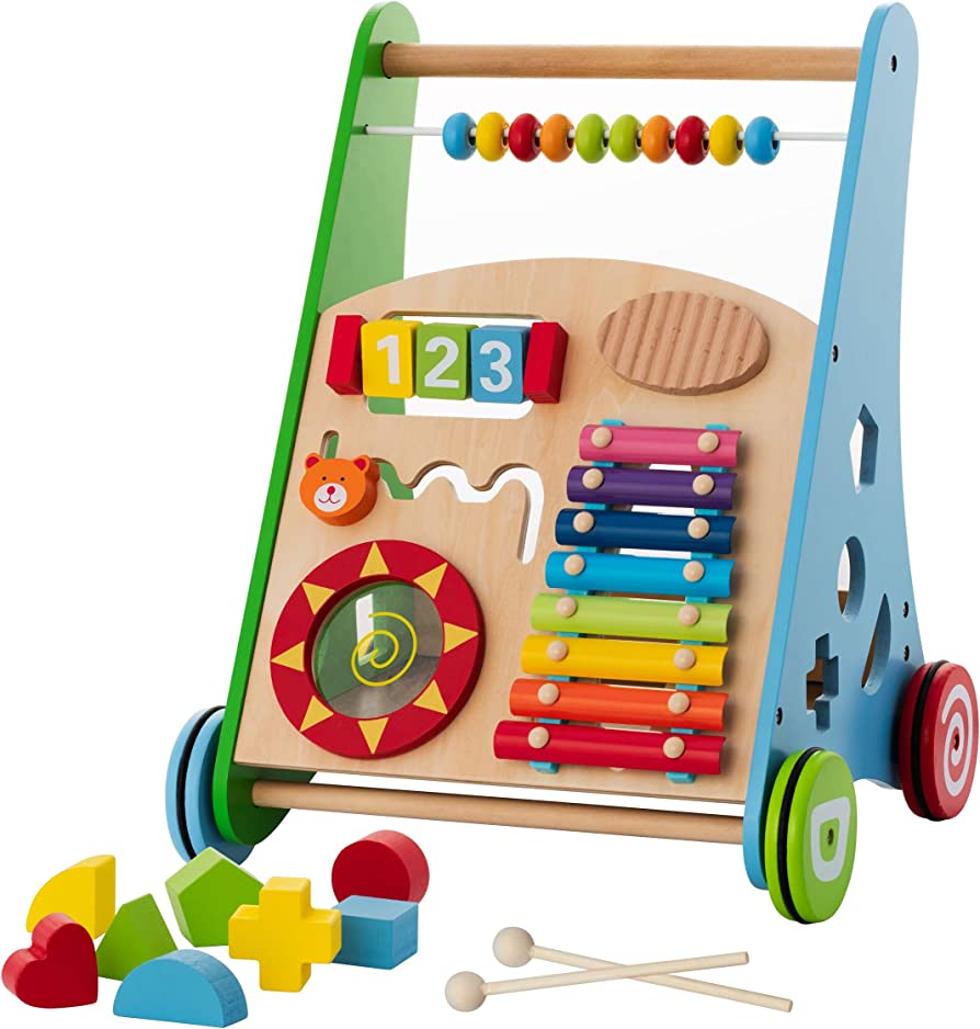 Keplr - Wooden Push and Pull Learning Walker